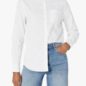 NWT Amazon Essentials Button Up Shirt